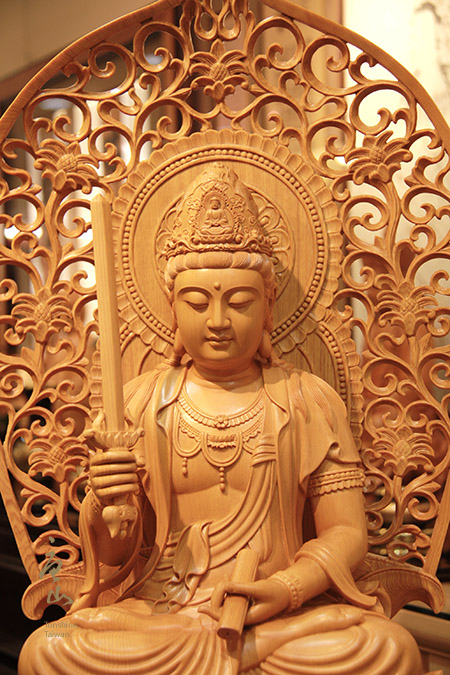神明佛像雕刻-文殊舍利菩薩