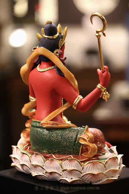 神明佛像雕刻-勾財天女 神明佛像雕刻-勾財天女