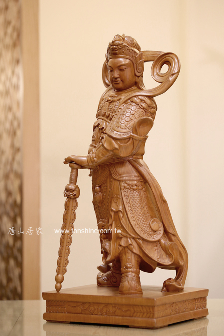 神明佛像雕刻-韋馱伽藍菩薩護法神