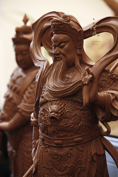 神明佛像雕刻-伽藍韋馱菩薩