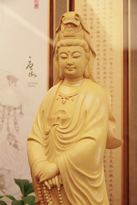 神明佛像雕刻-至善觀音