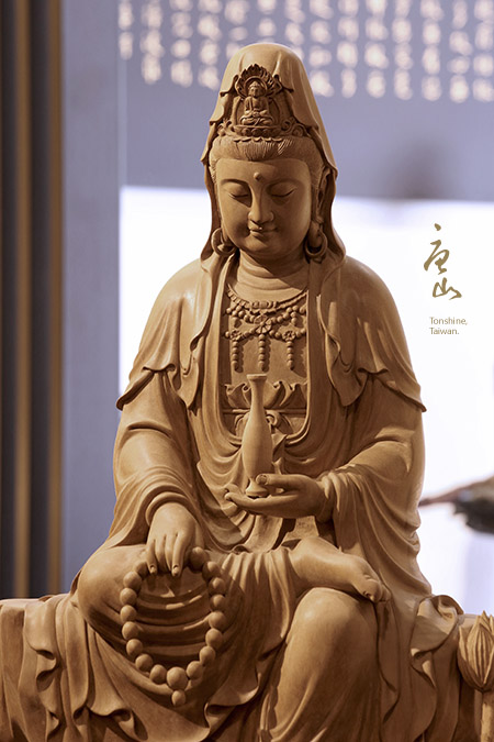 神明佛像雕刻-靜觀菩薩神像