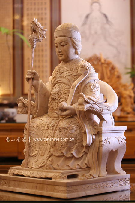 神明佛像雕刻-金母娘娘 神明佛像雕刻-金母娘娘