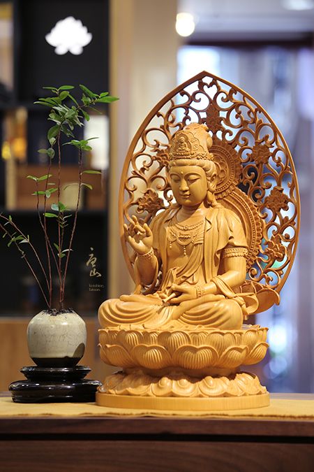 台灣檜木唐式觀音、土地公、關公 台灣檜木唐式觀音、土地公、關公