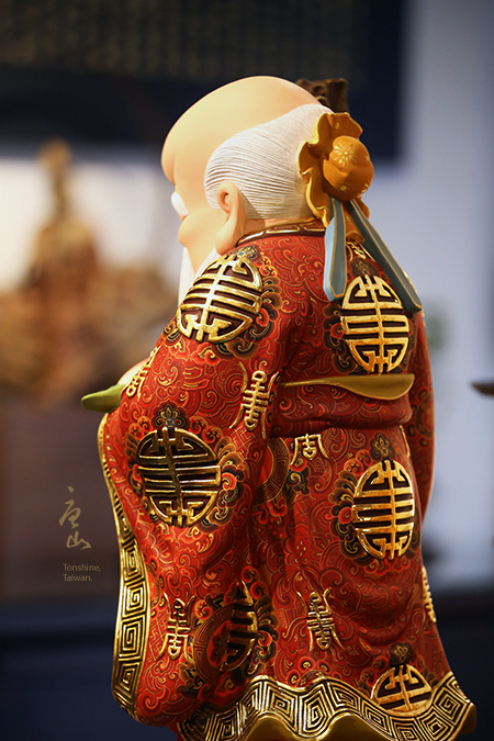 神明佛像雕刻-福祿壽三仙