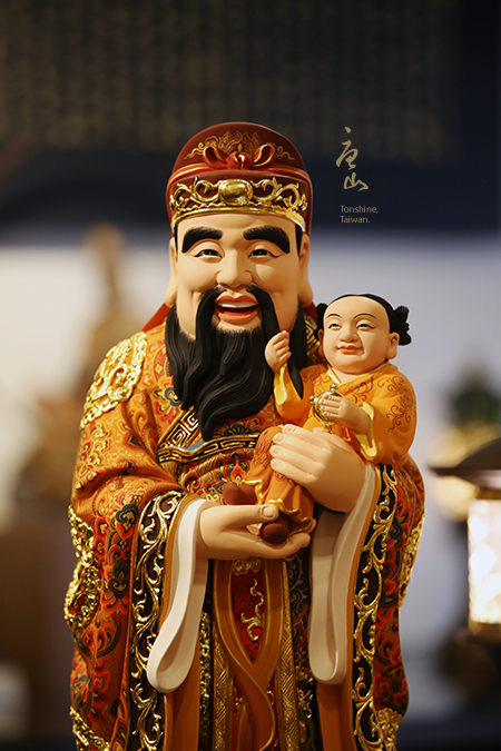 神明佛像雕刻-福祿壽三仙
