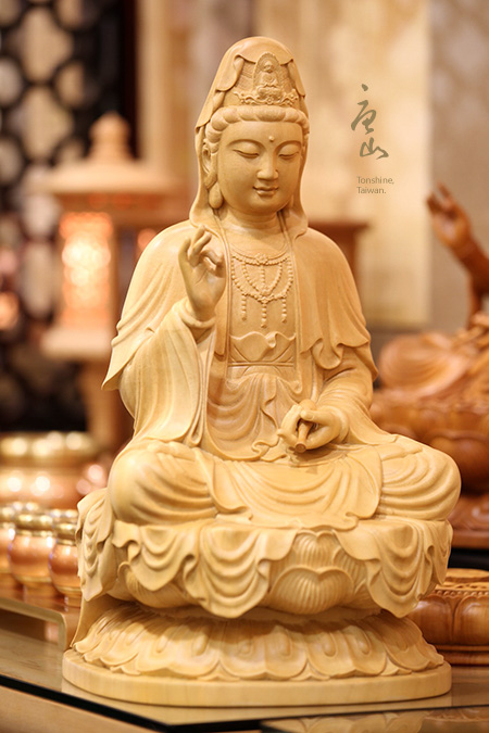 神明佛像雕刻-看見微笑觀音菩薩| 佛像推薦- 唐山居家佛俱