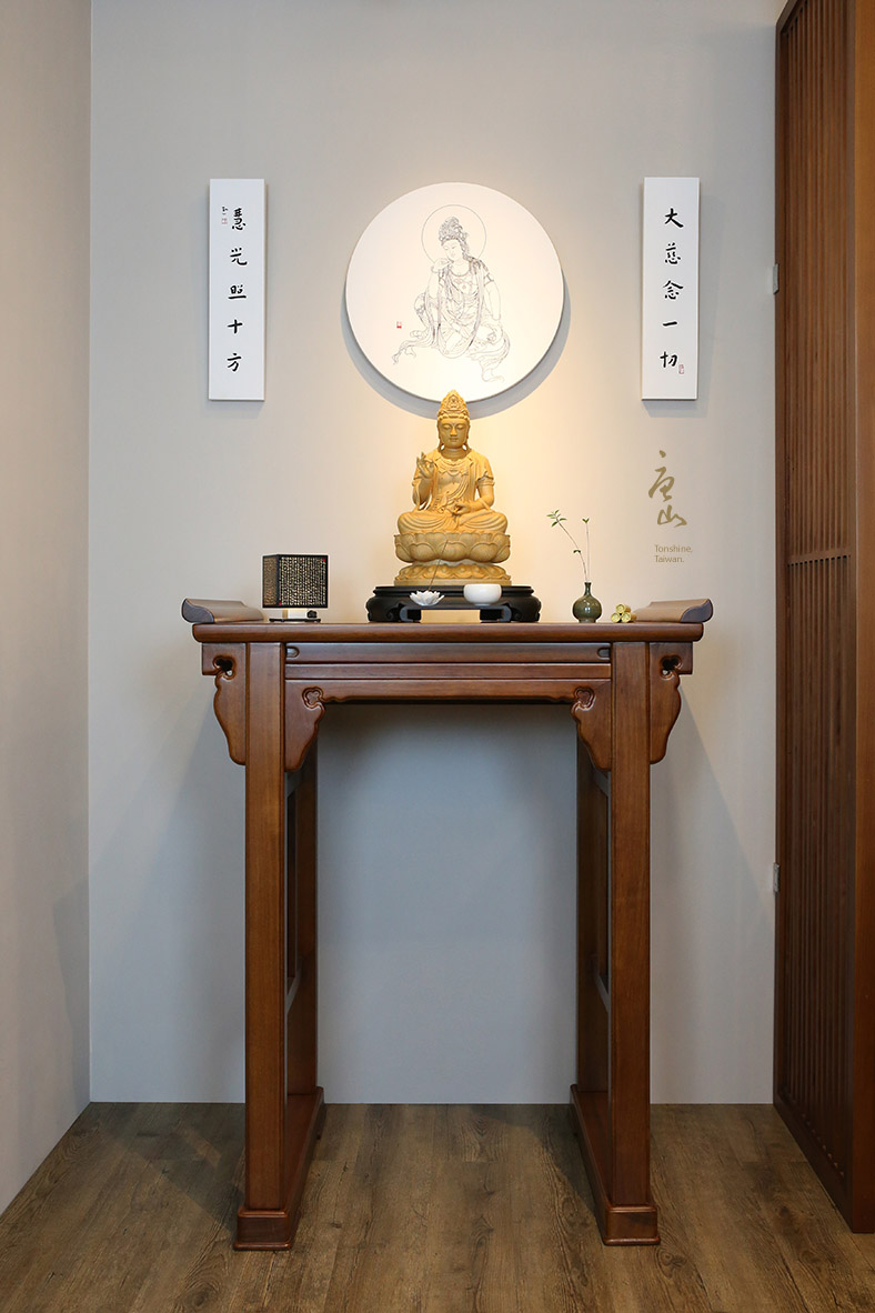 新吉利神桌佛桌-柚木(無抽屜) | 唐山居家佛俱