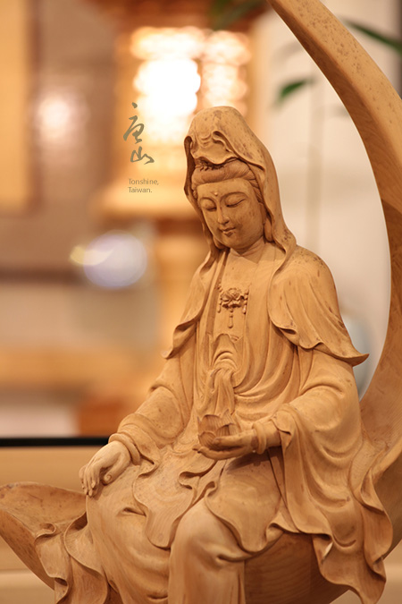 木雕神明佛像修復-水月觀音菩薩