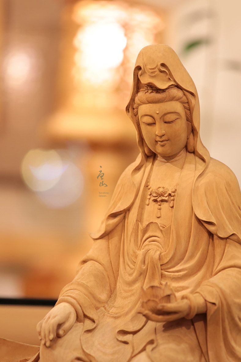 木雕神明佛像修復-水月觀音菩薩